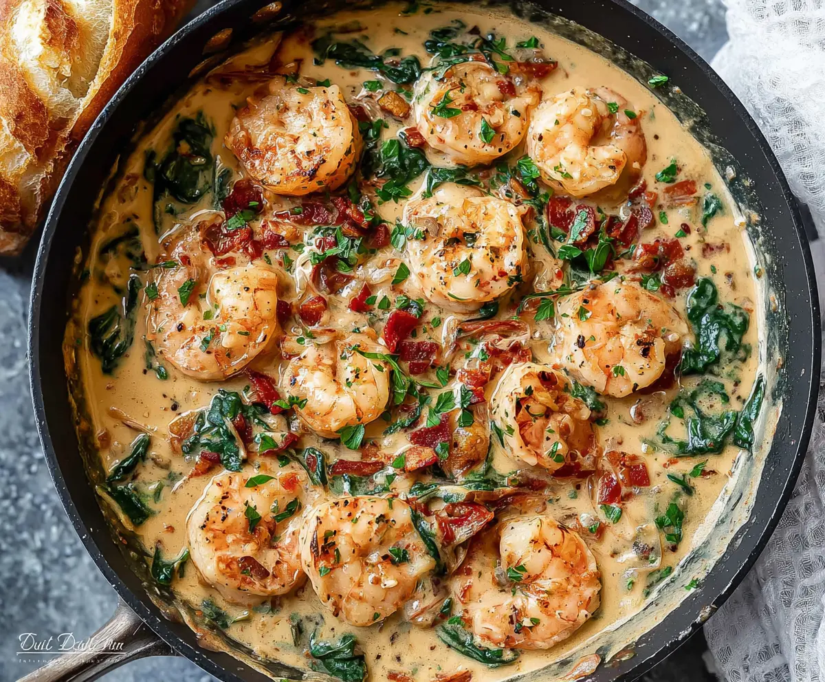 Quick Creamy Garlic Butter Tuscan Shrimp: Restaurant Quality at Home